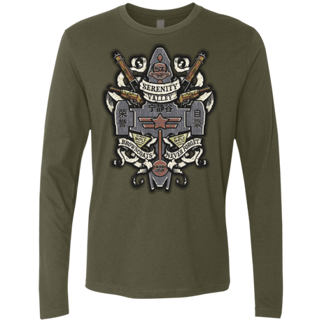 T-Shirts Military Green / Small Serenity Valley Memorial Men's Premium Long Sleeve