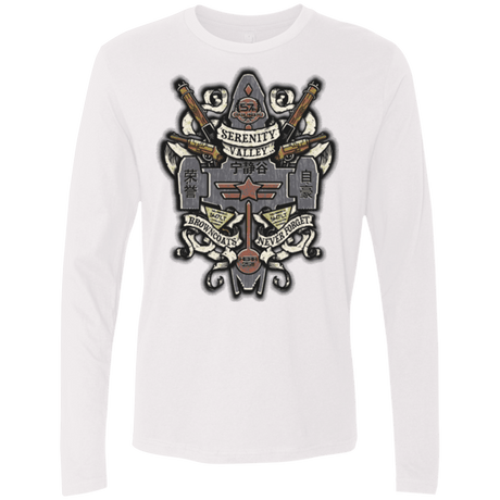 T-Shirts White / Small Serenity Valley Memorial Men's Premium Long Sleeve