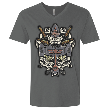 T-Shirts Heavy Metal / X-Small Serenity Valley Memorial Men's Premium V-Neck