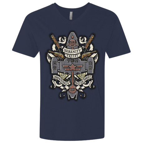 T-Shirts Midnight Navy / X-Small Serenity Valley Memorial Men's Premium V-Neck