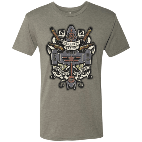 T-Shirts Venetian Grey / Small Serenity Valley Memorial Men's Triblend T-Shirt