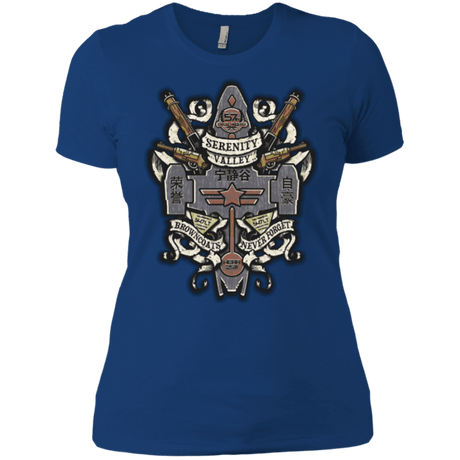 T-Shirts Royal / X-Small Serenity Valley Memorial Women's Premium T-Shirt