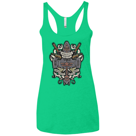 T-Shirts Envy / X-Small Serenity Valley Memorial Women's Triblend Racerback Tank