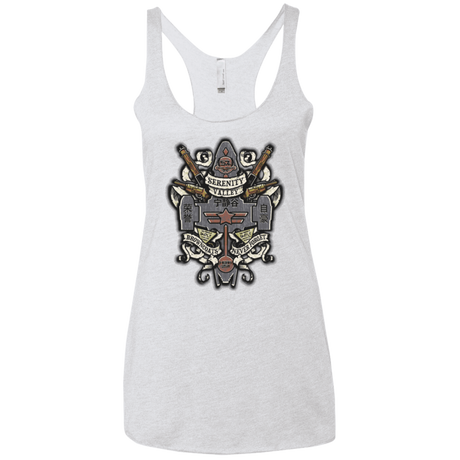 T-Shirts Heather White / X-Small Serenity Valley Memorial Women's Triblend Racerback Tank