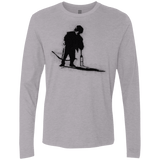T-Shirts Heather Grey / Small Serial Killer Men's Premium Long Sleeve