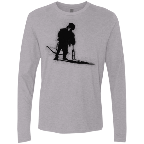 T-Shirts Heather Grey / Small Serial Killer Men's Premium Long Sleeve