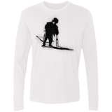 T-Shirts White / Small Serial Killer Men's Premium Long Sleeve