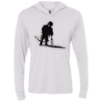T-Shirts Heather White / X-Small Serial Killer Triblend Long Sleeve Hoodie Tee