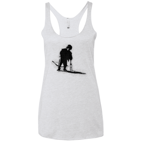 T-Shirts Heather White / X-Small Serial Killer Women's Triblend Racerback Tank
