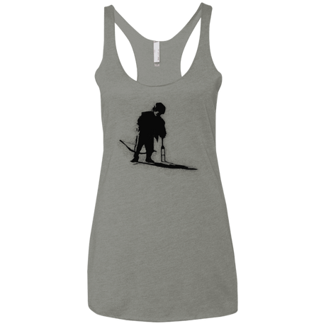 T-Shirts Venetian Grey / X-Small Serial Killer Women's Triblend Racerback Tank