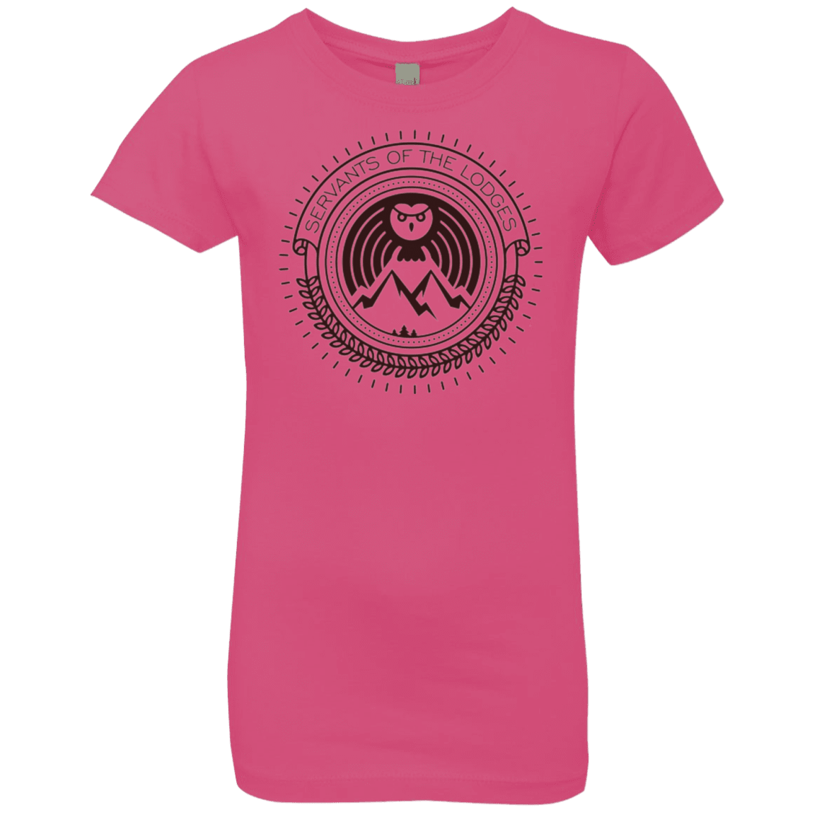T-Shirts Hot Pink / YXS SERVANTS Girls Premium T-Shirt