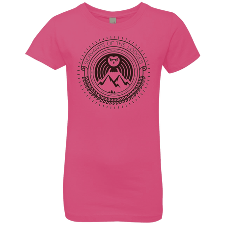 T-Shirts Hot Pink / YXS SERVANTS Girls Premium T-Shirt