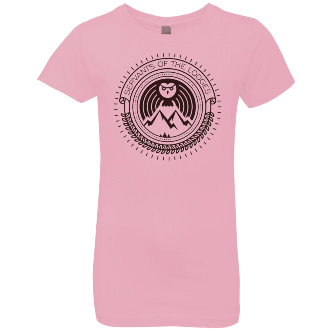 T-Shirts Light Pink / YXS SERVANTS Girls Premium T-Shirt