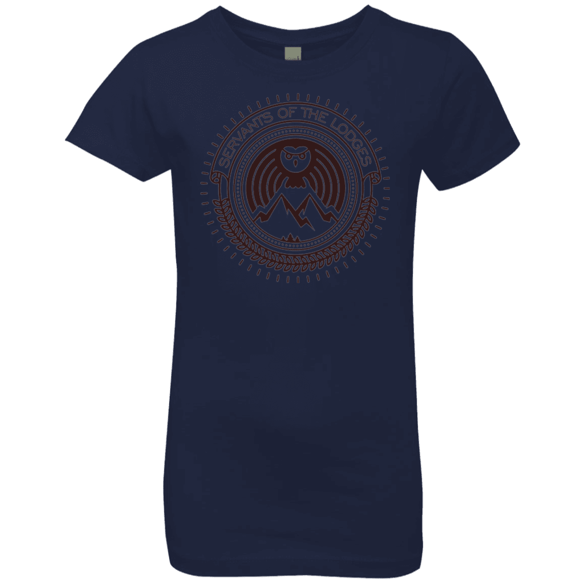 T-Shirts Midnight Navy / YXS SERVANTS Girls Premium T-Shirt