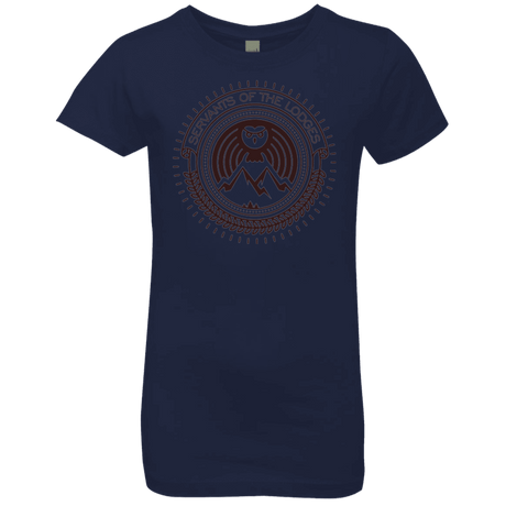 T-Shirts Midnight Navy / YXS SERVANTS Girls Premium T-Shirt