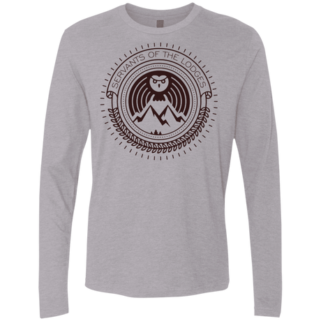 T-Shirts Heather Grey / Small SERVANTS Men's Premium Long Sleeve