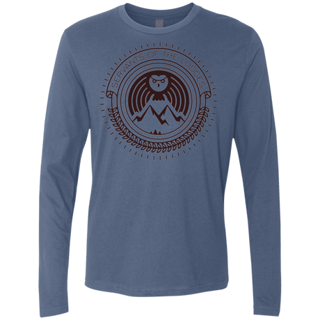 T-Shirts Indigo / Small SERVANTS Men's Premium Long Sleeve