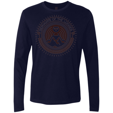 T-Shirts Midnight Navy / Small SERVANTS Men's Premium Long Sleeve