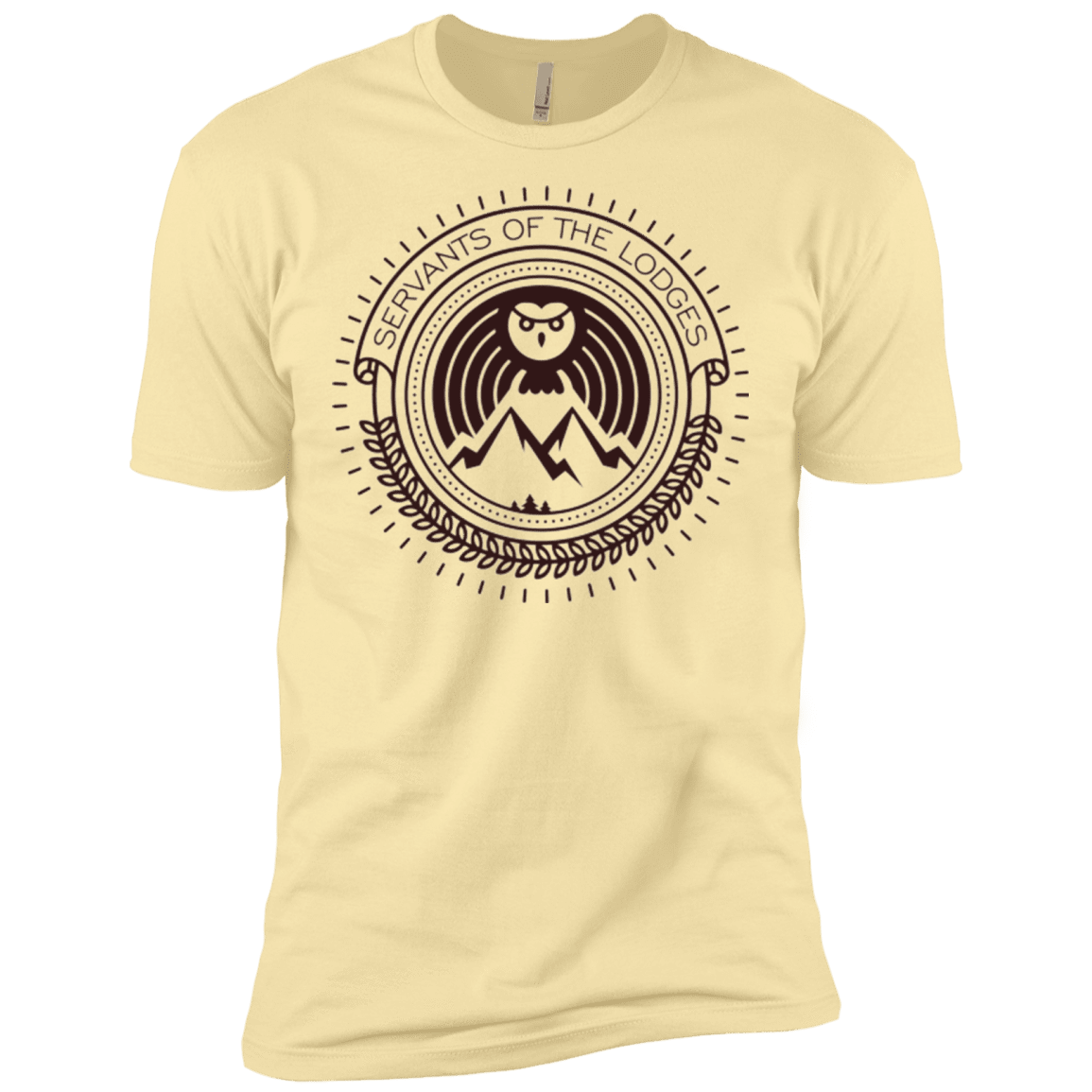 T-Shirts Banana Cream / X-Small SERVANTS Men's Premium T-Shirt