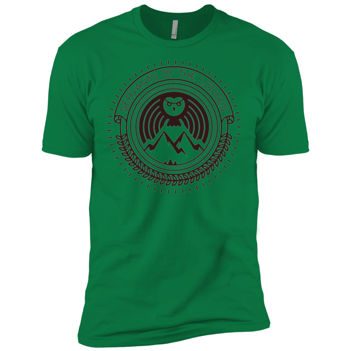 T-Shirts Kelly Green / X-Small SERVANTS Men's Premium T-Shirt
