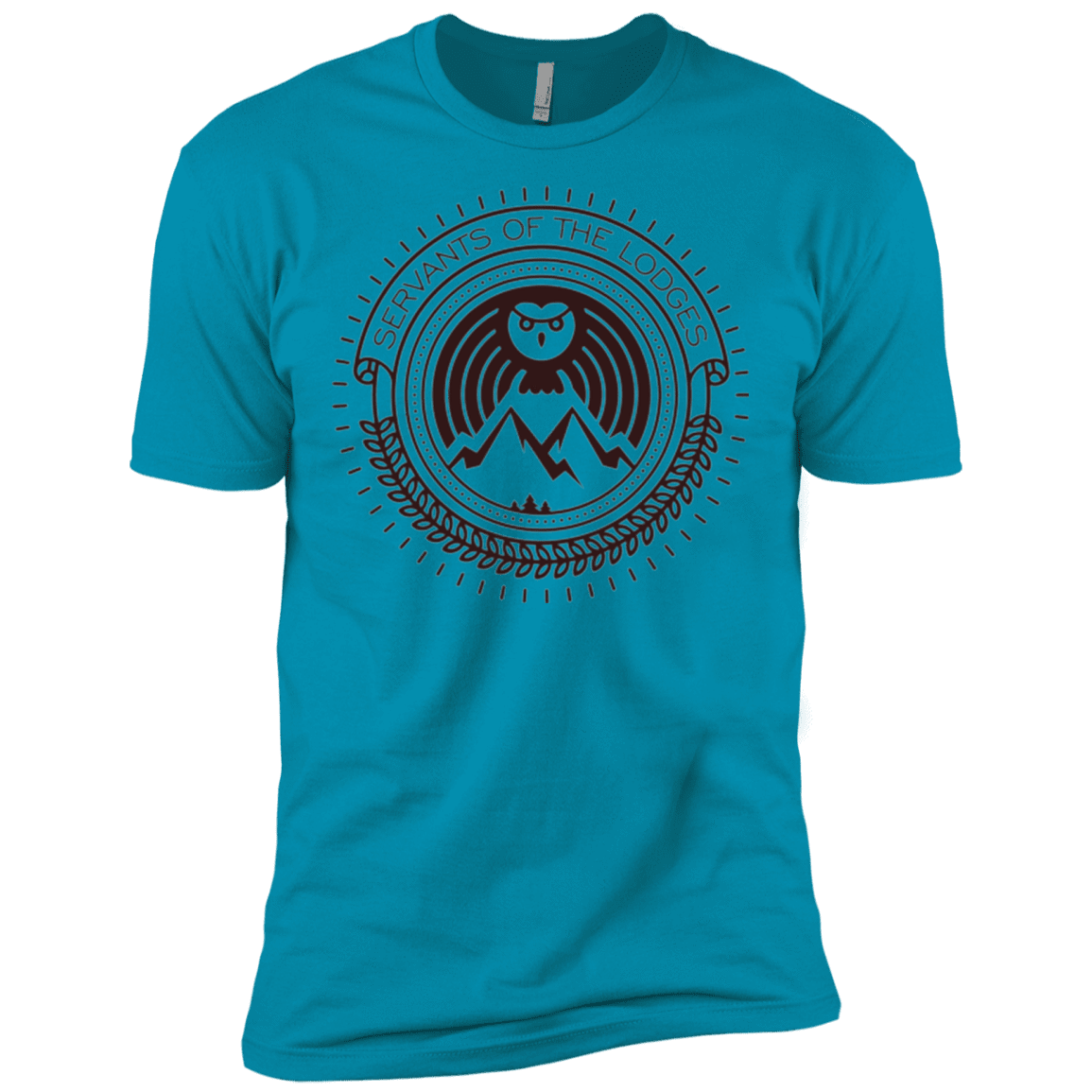 T-Shirts Turquoise / X-Small SERVANTS Men's Premium T-Shirt
