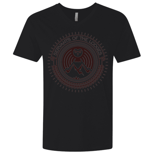 T-Shirts Black / X-Small SERVANTS Men's Premium V-Neck