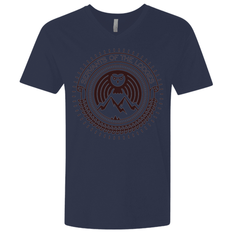 T-Shirts Midnight Navy / X-Small SERVANTS Men's Premium V-Neck