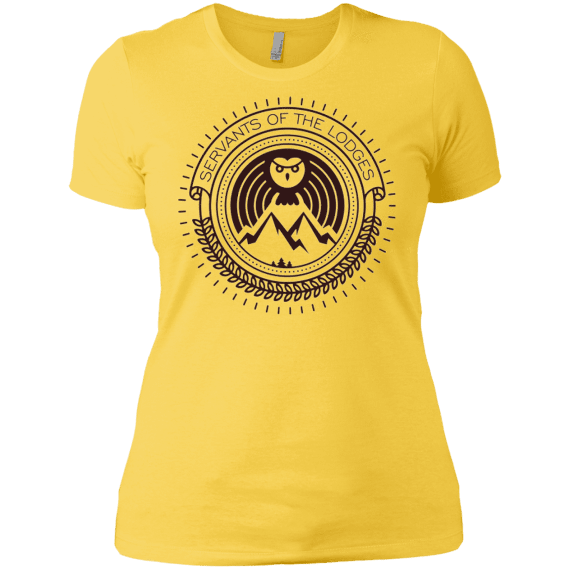 T-Shirts Vibrant Yellow / X-Small SERVANTS Women's Premium T-Shirt