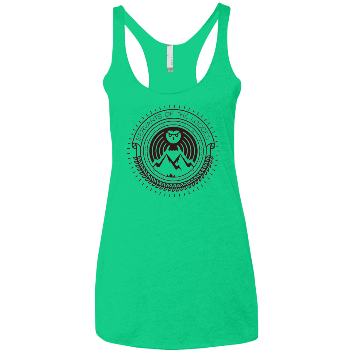 T-Shirts Envy / X-Small SERVANTS Women's Triblend Racerback Tank
