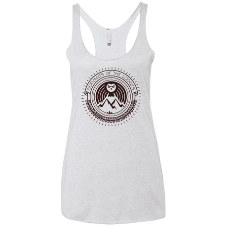 T-Shirts Heather White / X-Small SERVANTS Women's Triblend Racerback Tank