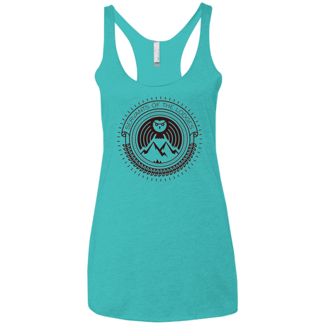 T-Shirts Tahiti Blue / X-Small SERVANTS Women's Triblend Racerback Tank