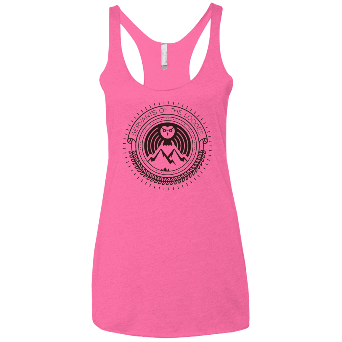T-Shirts Vintage Pink / X-Small SERVANTS Women's Triblend Racerback Tank