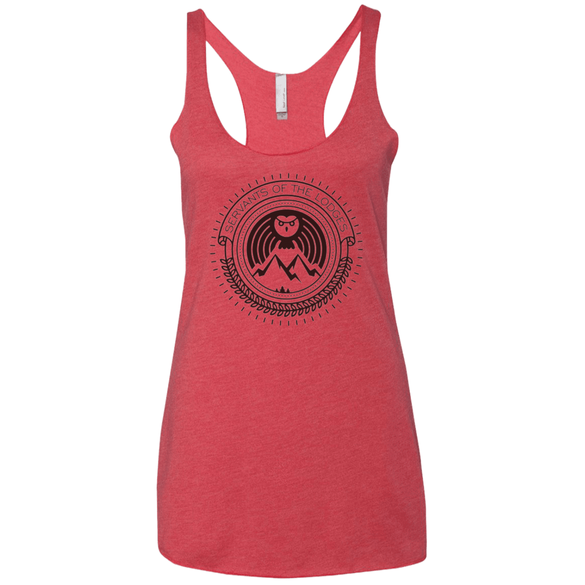 T-Shirts Vintage Red / X-Small SERVANTS Women's Triblend Racerback Tank