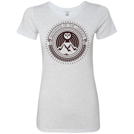T-Shirts Heather White / Small SERVANTS Women's Triblend T-Shirt