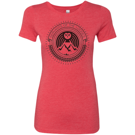 T-Shirts Vintage Red / Small SERVANTS Women's Triblend T-Shirt