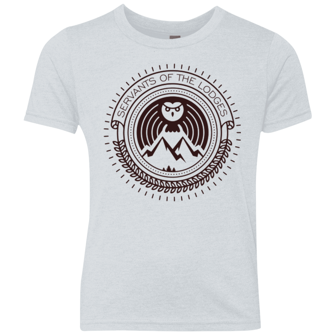 T-Shirts Heather White / YXS SERVANTS Youth Triblend T-Shirt