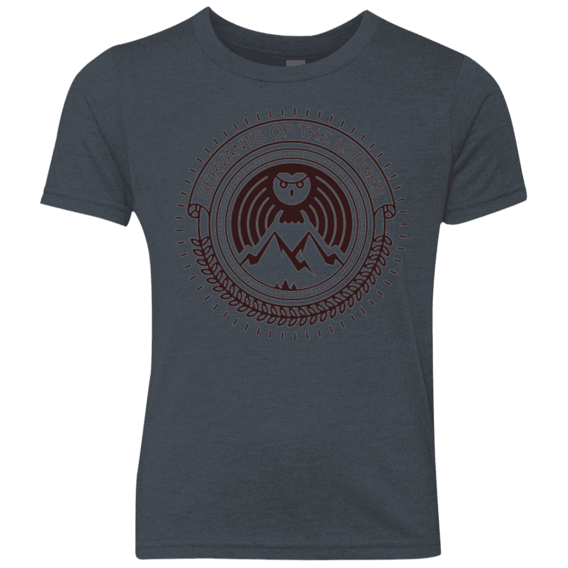 T-Shirts Vintage Navy / YXS SERVANTS Youth Triblend T-Shirt