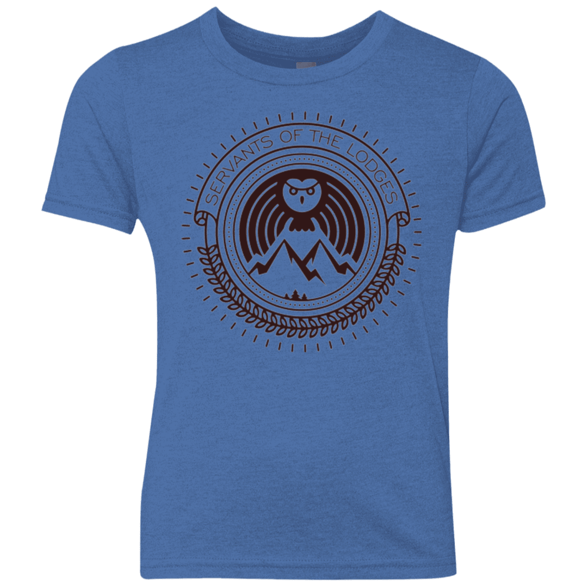 T-Shirts Vintage Royal / YXS SERVANTS Youth Triblend T-Shirt