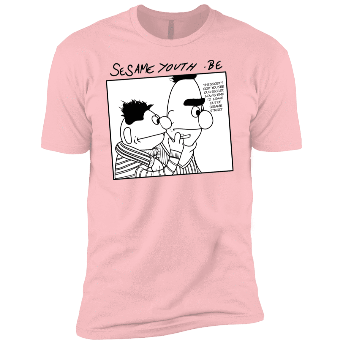 T-Shirts Light Pink / YXS Sesame Youth Boys Premium T-Shirt