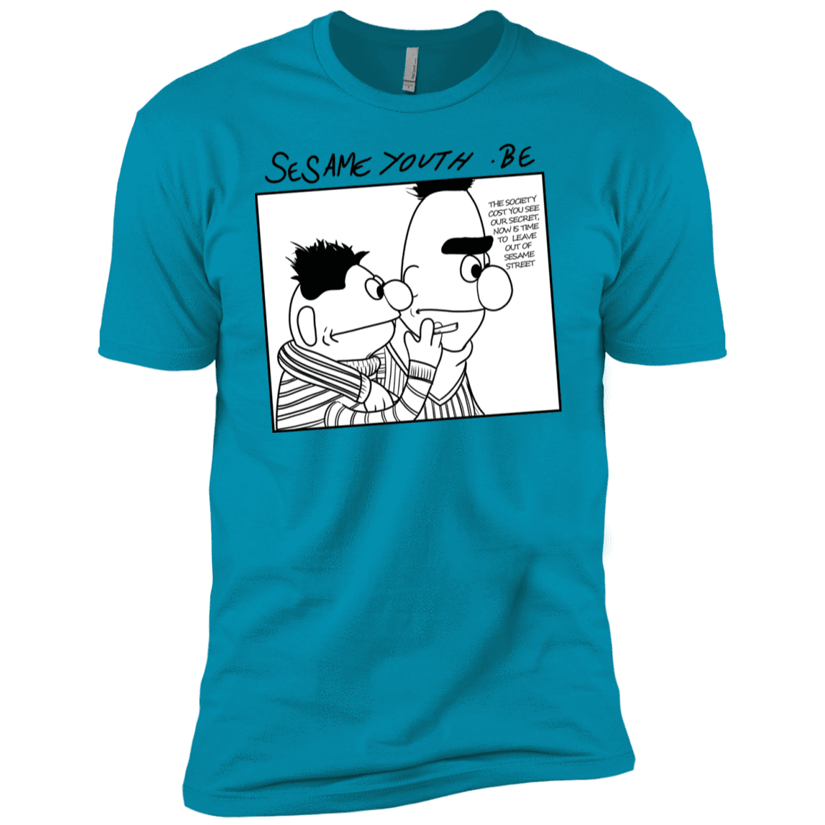 T-Shirts Turquoise / YXS Sesame Youth Boys Premium T-Shirt