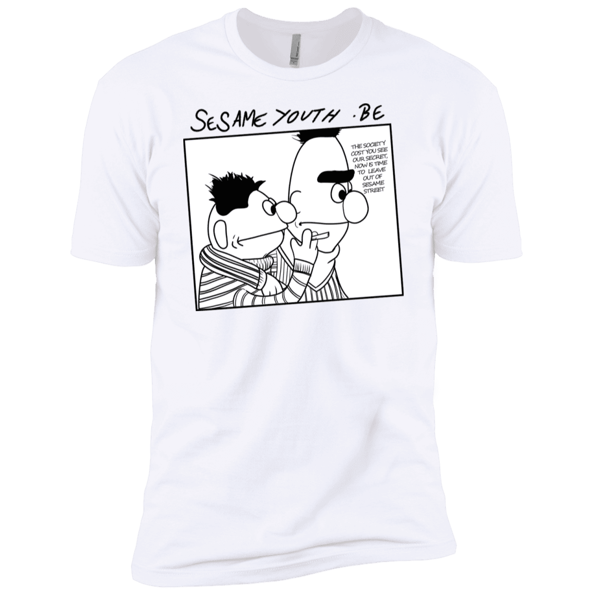 T-Shirts White / YXS Sesame Youth Boys Premium T-Shirt
