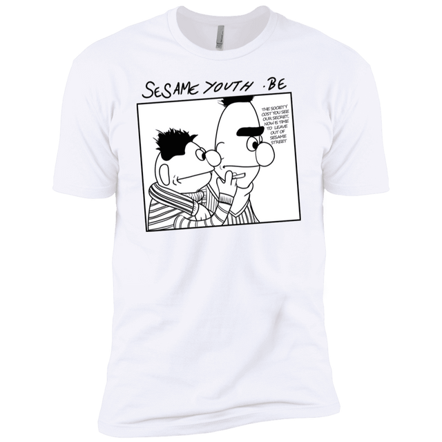 T-Shirts White / YXS Sesame Youth Boys Premium T-Shirt