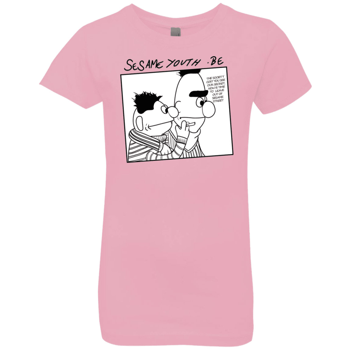 T-Shirts Light Pink / YXS Sesame Youth Girls Premium T-Shirt