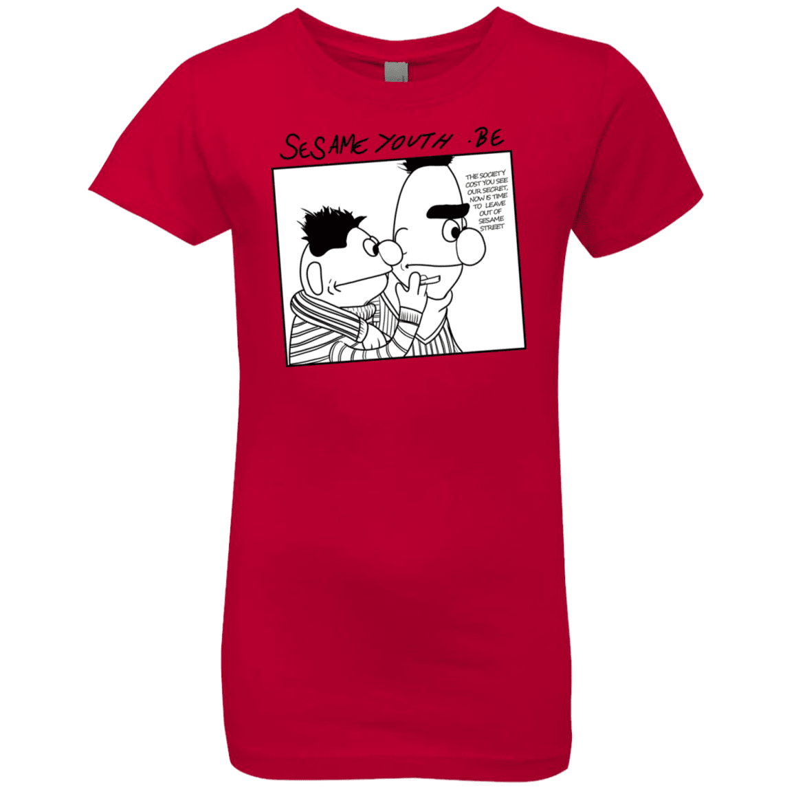 T-Shirts Red / YXS Sesame Youth Girls Premium T-Shirt