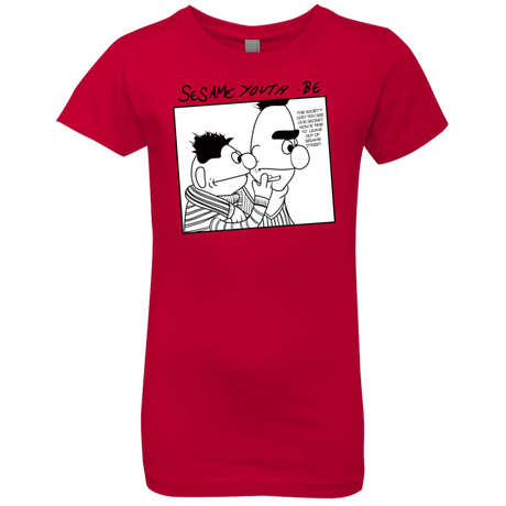 T-Shirts Red / YXS Sesame Youth Girls Premium T-Shirt