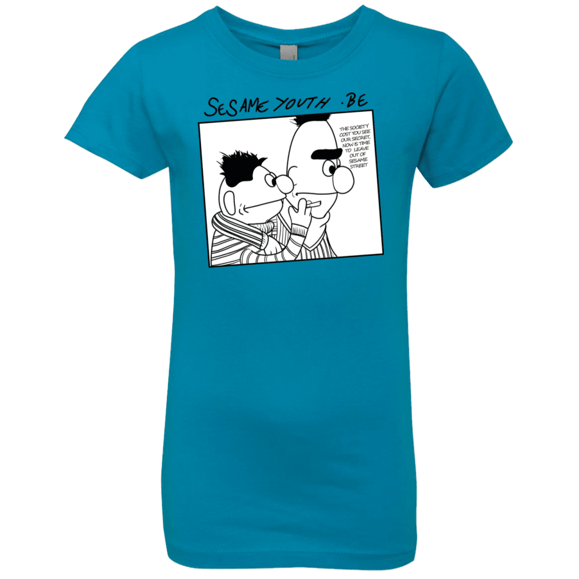 T-Shirts Turquoise / YXS Sesame Youth Girls Premium T-Shirt