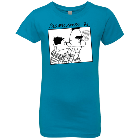 T-Shirts Turquoise / YXS Sesame Youth Girls Premium T-Shirt