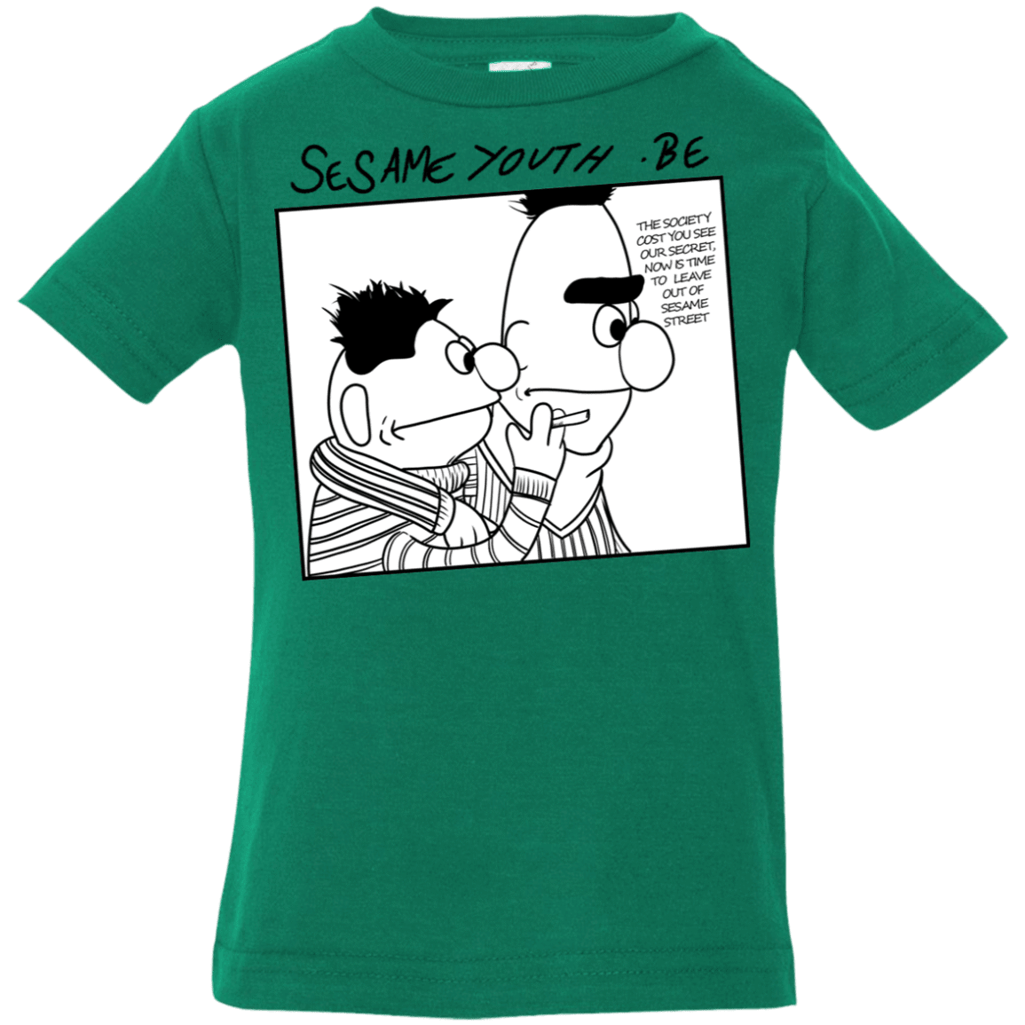 T-Shirts Kelly / 6 Months Sesame Youth Infant Premium T-Shirt