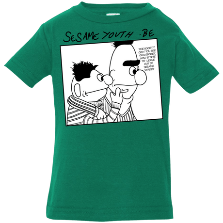 T-Shirts Kelly / 6 Months Sesame Youth Infant Premium T-Shirt