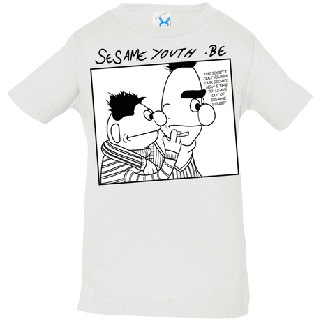 T-Shirts White / 6 Months Sesame Youth Infant Premium T-Shirt